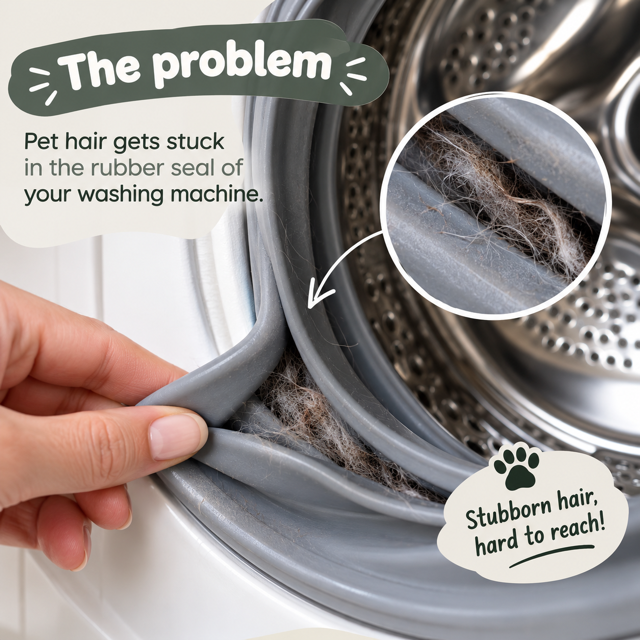 Pawtential™ Laundry Hair Catcher - 10pcs