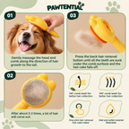 Pawtential™ Self-Cleaning Pet Brush