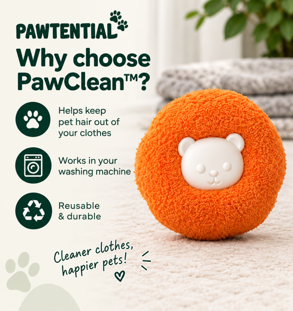 Pawtential™ Laundry Hair Catcher - 10pcs