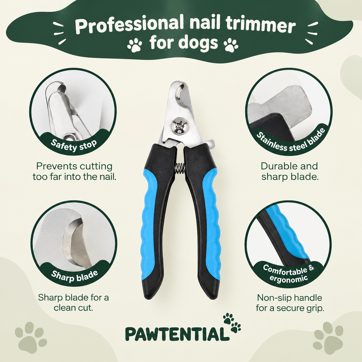 Pawtential™ Professional Nail Trimmer
