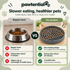 Pawtential™ Slow Feeder Bowl