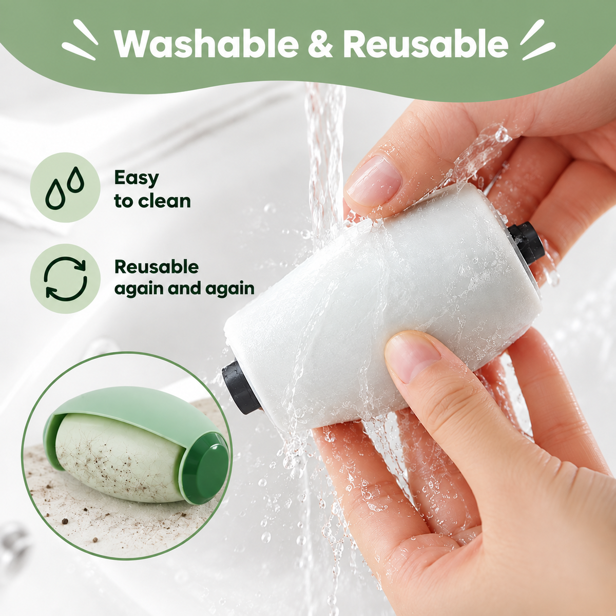 Pawtential™ FurClean Roller - Reusable Fur Roller