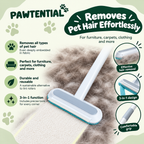 Pawtential™ FurSweep - 3-in-1 Pet Hair Remover