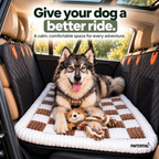 Pawtential™ RoadBase 2.0 – Hard-Bottom Dog Car Seat Protector